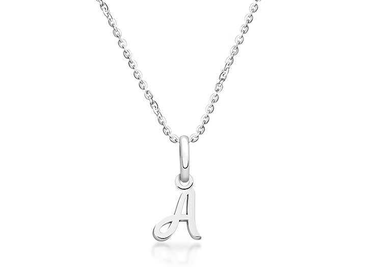 cursive initial charm