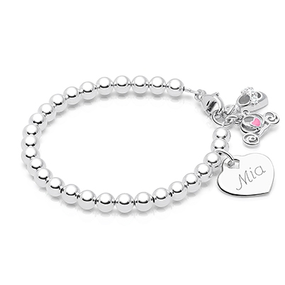 Luminous Couple Magnetic Bracelets Custom 2 Names Bracelet Engraved Beads  Adjustable Bracelet Valentine's Day Gift for