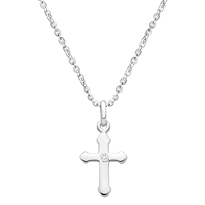 Taos Pearl Cross Necklace | Zinnias Gift Boutique