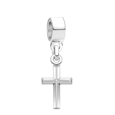 Cross - Bevel - Children&#039;s Adoré™ Dangle Charm