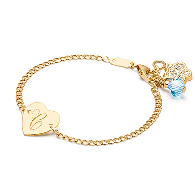 Beautiful 18K Gold Plated Link ID Plate Bracelet for  Ubuy Japan