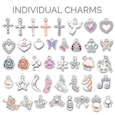 Individual Charm - Over 70 Sterling Silver Baby/Children Charms and Pendants to Choose From! (Add to Your Existing Bracelet or Necklace)