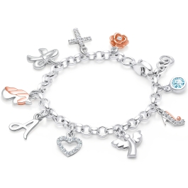 Design Your Own Baby/Children's Classic Charm Bracelet for Girls ...