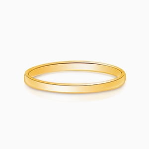 Simple Gold Band, Children&#039;s Ring for Girls - 14K Gold