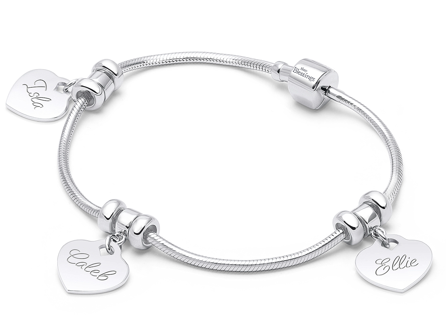 Silver 925| Bracelet cheapest set mom/child personalized