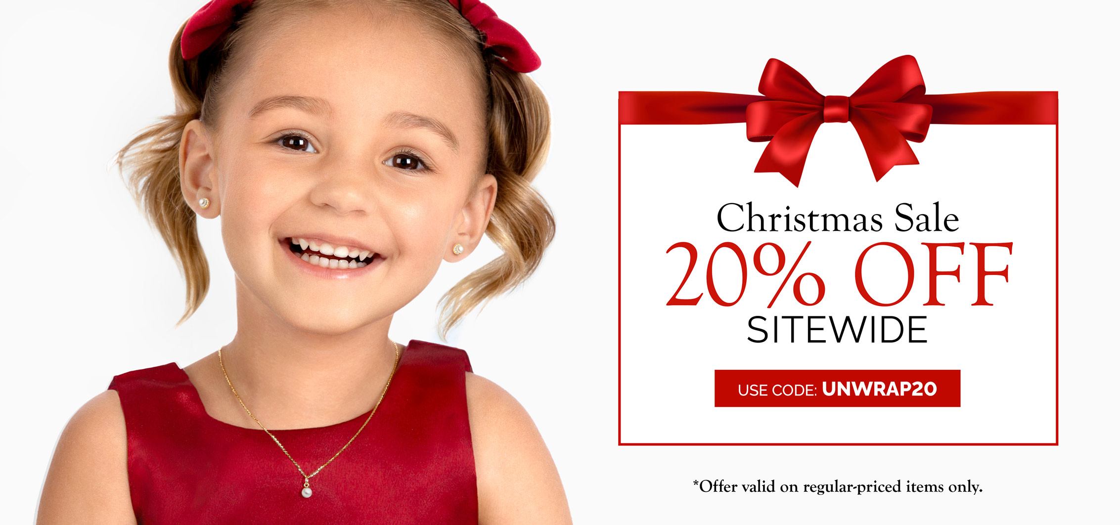 Cyber Monday Sale on Baby Jewelry