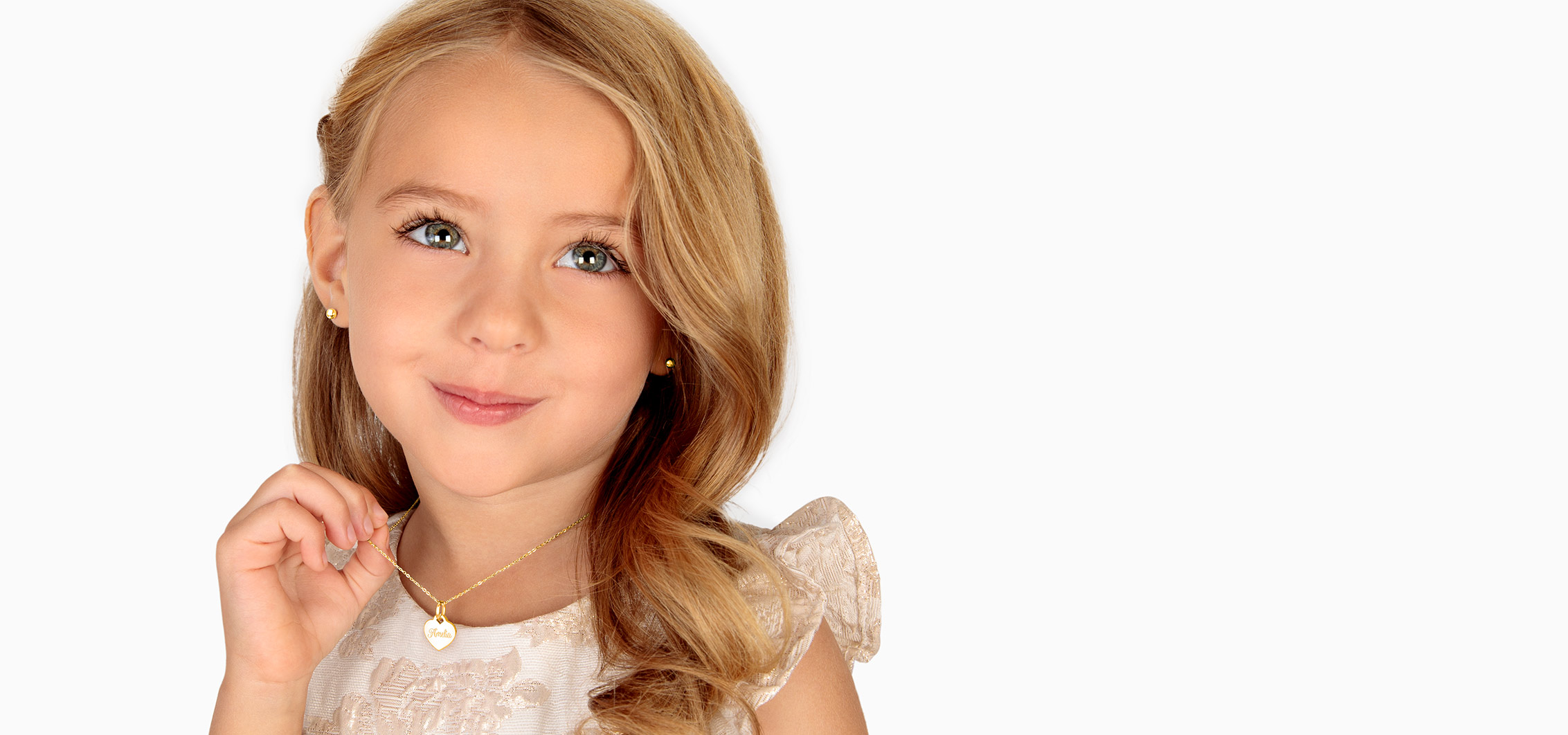 14K Gold Necklaces for Children