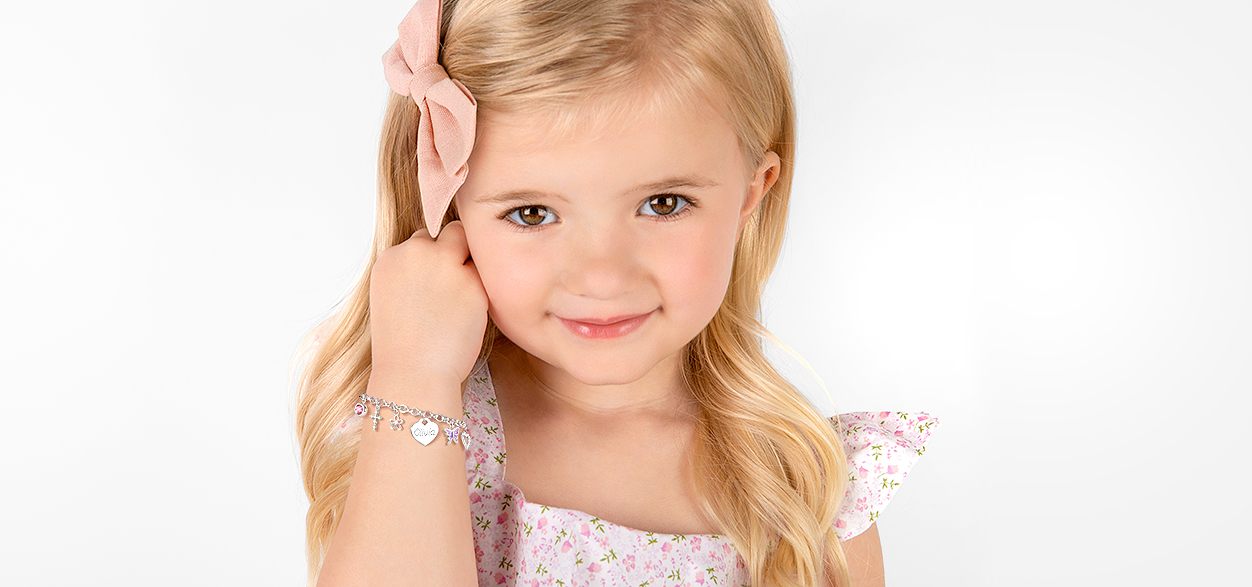 Letter Charm Z Kids / Children's / Girls for Charm Bracelet - Sterling